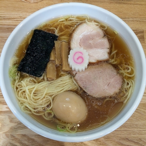 「味玉らーめん（大）　￥７３０」@らーめん いろはやの写真