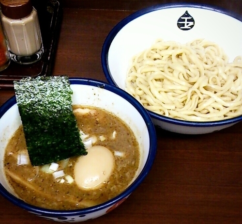 「つけめん（麺少なめ）」@つけめん 玉 本店の写真