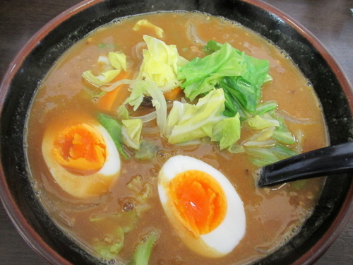 「味噌カレーめん　「800円」」@麺処 中むらの写真