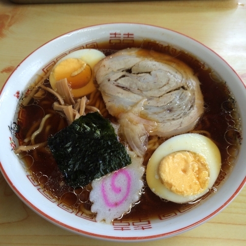 「南京らーめん＋ゆで卵 ¥650」@南京ラーメン総本家 星の家の写真