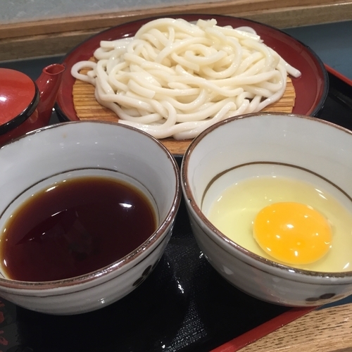 「もりたま（￥300）」@小諸そば 御成門店の写真