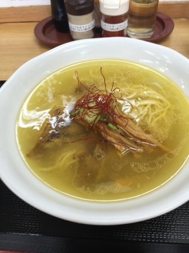 「鶏塩中華そば 680円」@魔界ラーメン月光の写真