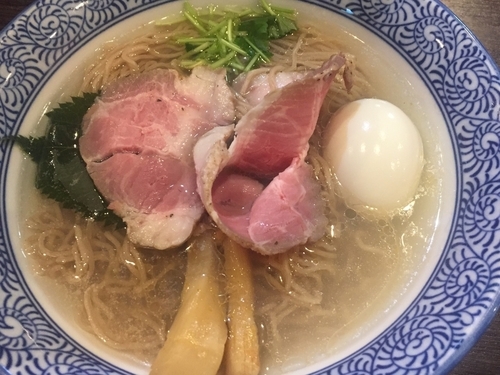 「（nijiの日限定）浅利の塩そば¥850」@麺処 ほん田 nijiの写真