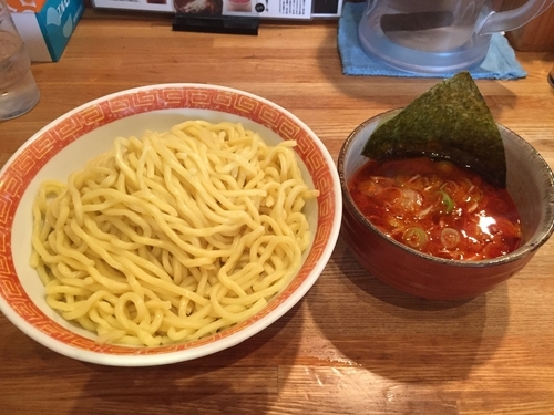 「辛味MAXつけめん(あつもり、大盛440ｇ) 760円」@つけ麺屋 やすべえ 池袋店の写真