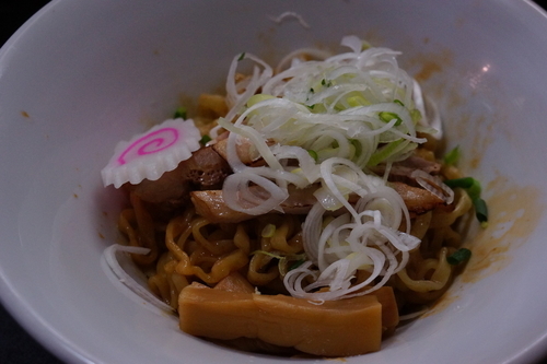 「油そば（熊本地震チャリティー・５００円）＋和え玉」@麺処 晴の写真