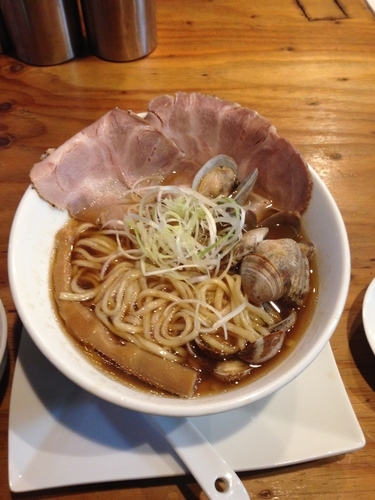 「あさりラーメン」@くそオヤジ最後のひとふりの写真