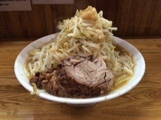 「ラーメン　大　ヤサイアブラ」@ラーメン二郎 赤羽店の写真