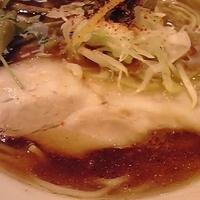 鯵ニボそば(醤油)750円　大盛り無料