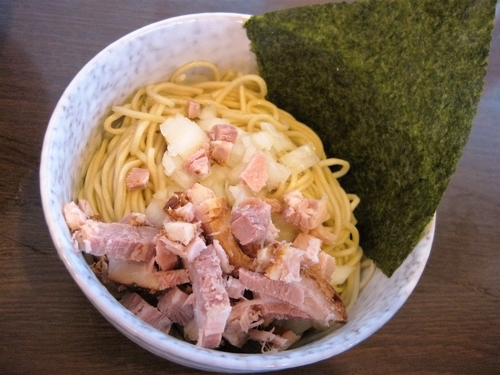 「【気まぐれメニュー】和え玉￥200」@つけ麺 弥七の写真