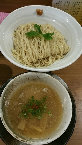 「鯛塩つけ麺」@鯛塩そば 灯花 本店の写真