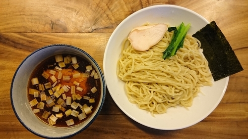 「つけ麺（￥750）」@白河手打中華そば  一番いちばんの写真