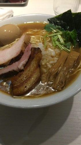 「特製煮干しラーメン」@煮干し中華そば 一燈の写真