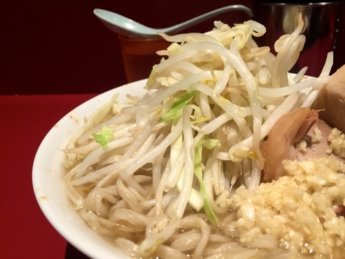 「小ラーメン・ニンニク」@ラーメン二郎 荻窪店の写真