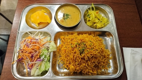 「チキンビリヤニセット」@シターラ・ダイナー エキュート上野店の写真