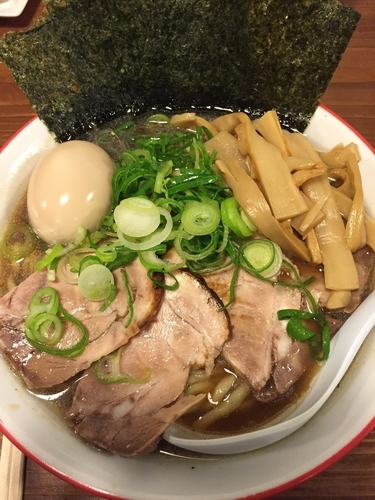 「特製煮干中華そば」@麺 酒 やまのの写真