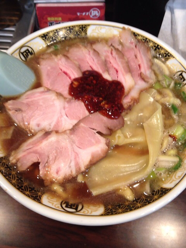「チャーシュー麺」@すごい煮干ラーメン凪 大久保北口店の写真
