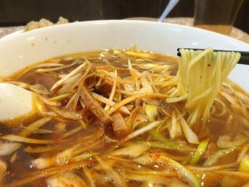 「ネギそば+半チャーハンセット(750円)」@興口福の写真