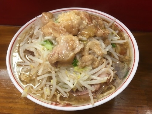 「大ラーメン¥800+豚増し¥200」@ザ・ラーメンスモールアックスの写真