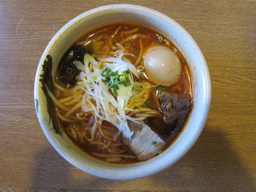 「トマトあっさり(トマト麺) 750円＋味玉クーポン」@麺匠あじゃりの写真