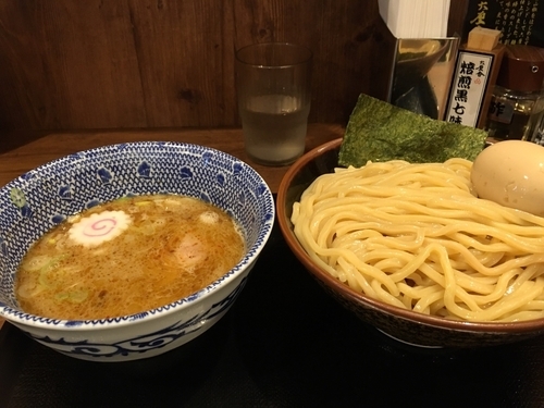 「味玉つけ麺 中盛 870円」@舎鈴 池袋東口店の写真