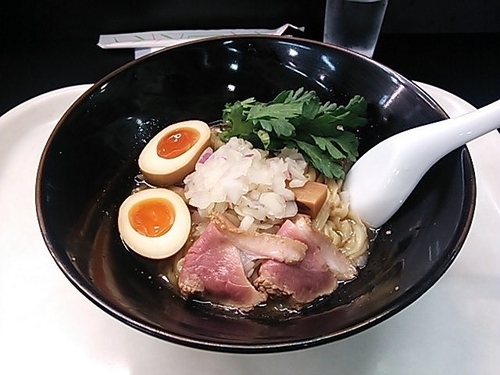 「鴨和えそば」@紫 くろ㐂の写真