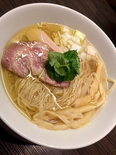「清湯煮干しらぁめん￥750」@らぁめん屋 カネキッチンの写真