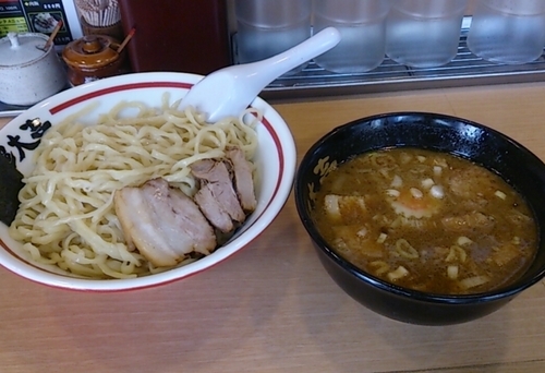 「つけめん」@天然豚骨醤油 らーめん玉 超大吉 上野店の写真