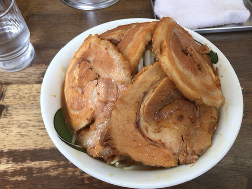 「雷肉ソバ」@雷 北松戸本店の写真