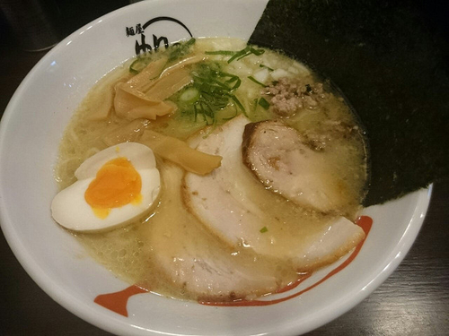「特製鶏白湯麺」@麺屋 帆のる 浜松町店の写真