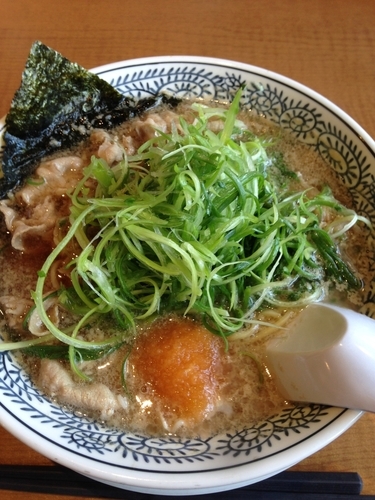 「ねぎ肉そば」@丸源ラーメン 足利店の写真