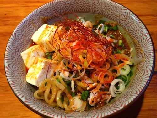 「【限定】麻婆まぜそば（850円）」@麺や 虎ノ道の写真