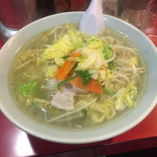 「タンメン（￥450）※」@善の家の写真