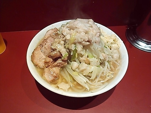 「小ラーメン（ヤサイニンニクアブラ）」@ラーメン二郎 荻窪店の写真