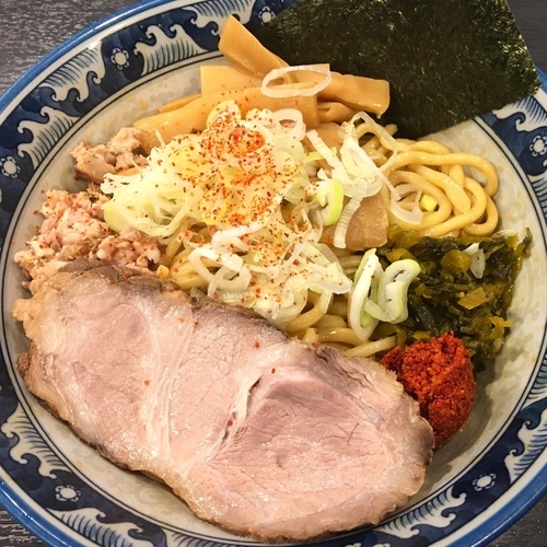 「辛油そば800円」@油そば 兎に角 南守谷店の写真