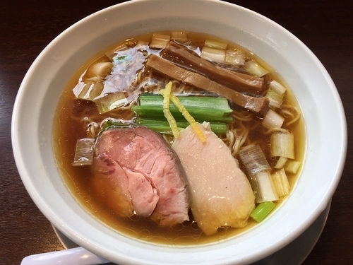 「【限定】鰹枯れ節中華そば」@麺道 麒麟児の写真