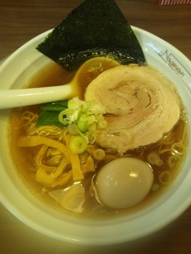 「鯖節そば（細麺・味玉トッピング）」@らーめん Nageyariの写真