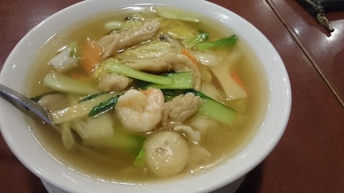 「五目湯麺」@福盈門 鶴見本店の写真