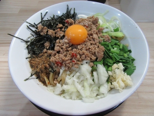 「台湾まぜ麺大盛（８２０円）」@麺屋 太助の写真