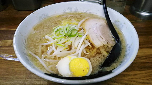 「らーめん大盛り550円」@らーめん三水の写真