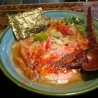 揚玉入り濃厚豚骨辛味噌ラーメン