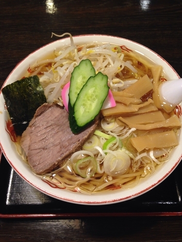 「冷やしワンタンメン」@栄屋本店の写真