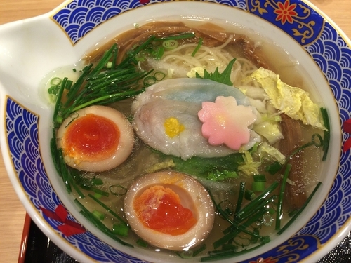 「ふぐ出汁潮ラーメン美卵」@ふぐだし潮 八代目けいすけ 東急プラザ銀座店の写真