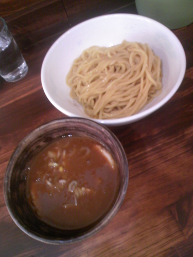 「豚骨魚介つけ麺７８０円」@麺工房 武の写真
