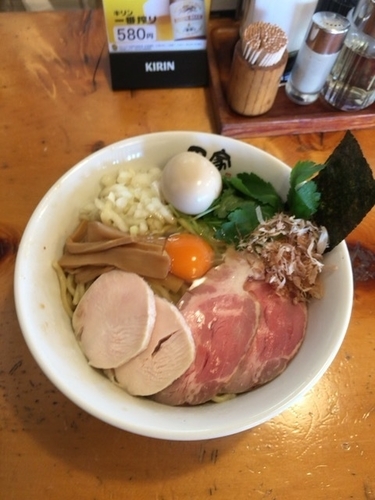 「特製奥久慈玉子のまぜそば【春季限定】」@中華そば 田家 本店の写真