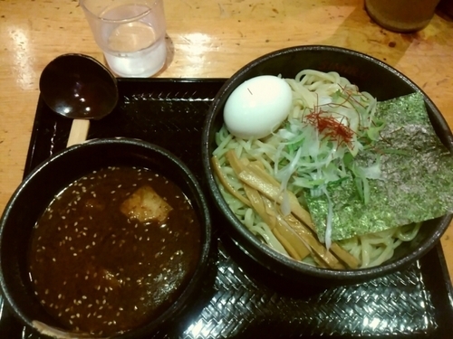 「鰹つけ麺（中盛）830円」@麺屋 しみるの写真