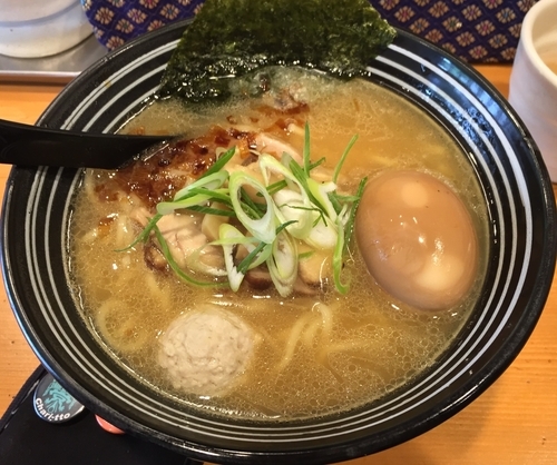 「鮮魚出汁麺＋半熟味付玉子（￥780＋￥100）」@鮮魚鶏出汁麺 沢むらの写真
