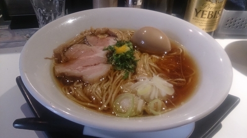 「中華そば＋味玉」@中華そば 金色不如帰 覇の写真