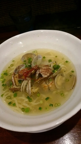 「塩あさりそば   ７２０円」@翔鶴 高崎店の写真