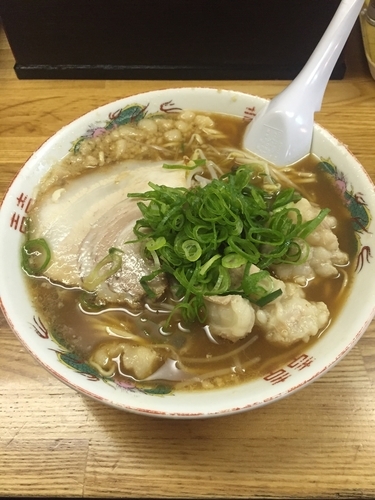 「尾道ホルモンらーめん」@三公の写真