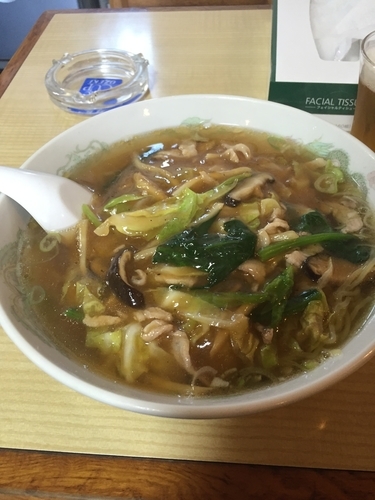 「細切りそば 750円」@中華飯店 菜家の写真